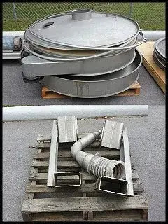 Piezas del tamiz Sweco: 60 pulg.