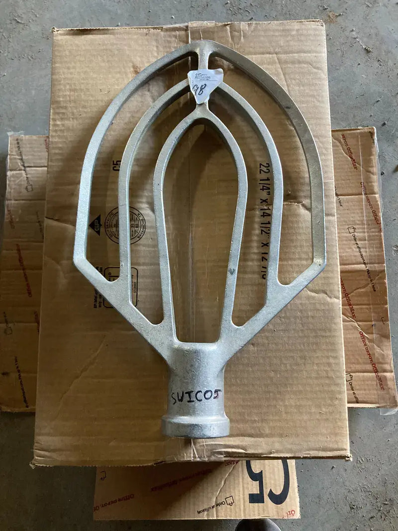 Paleta mezcladora de aluminio