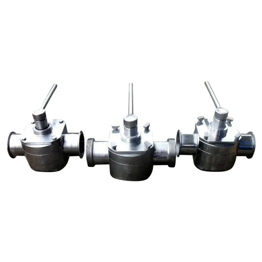 Koltek 2-Way Stainless Steel Hand Valves - 3 in.
