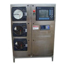 Panel de control con registradores de gráficos y monitor