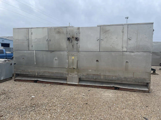 Turbo Ice Stainless Steel CAR80LR Plate Ice Maker (Ammonia (R-717) Refrigeration, 40 Ton Day)