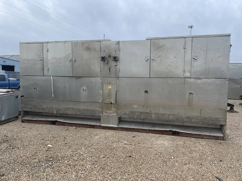 Turbo Ice Stainless Steel CAR80LR Plate Ice Maker (Ammonia (R-717) Refrigeration, 40 Ton Day)