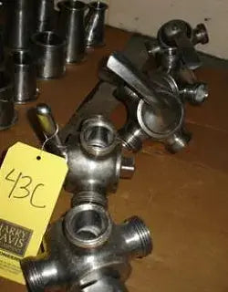 Threaded Type 3-Way Plug Valve 1-1/2 in.