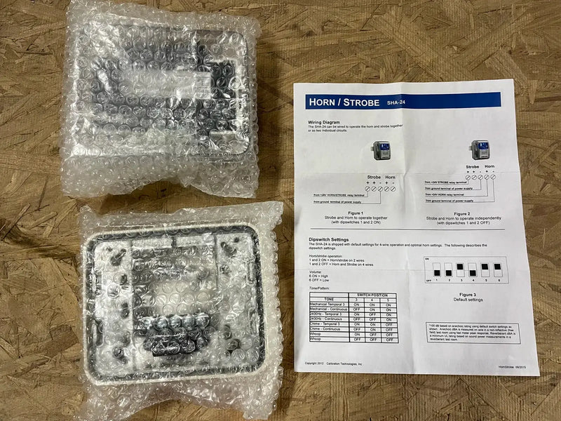 Ammonia Alarm Horn/Strobe (SHA-24-Blue)