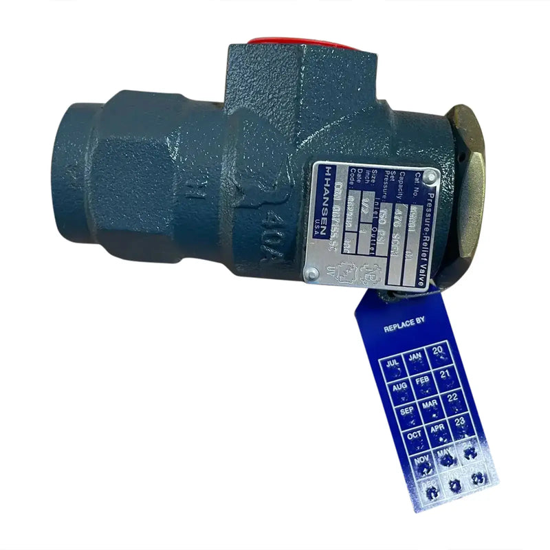 Hansen Refrigerant Pressure -Relief Valve (Ammonia, 150 PSIG)