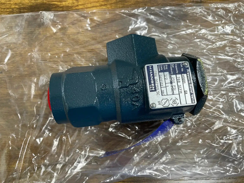Hansen Refrigerant Pressure -Relief Valve (Ammonia, 250 PSIG)
