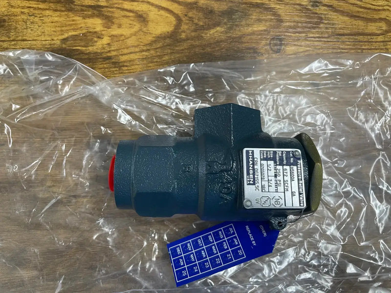 Hansen Refrigerant Pressure -Relief Valve (Ammonia, 250 PSIG