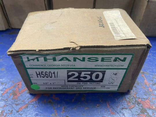 Hansen H5601 NH3 Pressure Relief Valve (1/2 in x 1 in. 250 PSI)