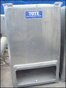 Tanques de almacenamiento de aluminio de carcasa única Tote Bulk - 550 galones
