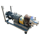 Bomba de desplazamiento positivo Tri-Clover PRR125-3M-UH4-LS-S (7,5 HP, 120 GPM máx.)