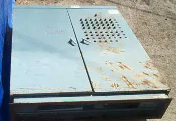 Panel de control de volteo