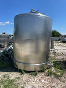 Stainless Steel Single Shell Tank - 2,500 Gallon