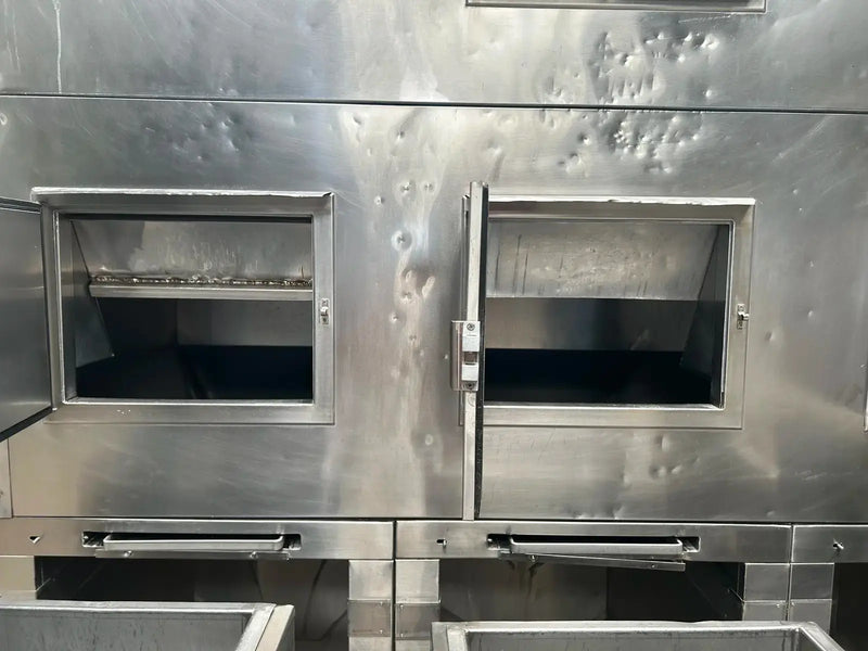 Kloppenberg & Co Stainless Steel Mobile Express Storage Ice Bin
