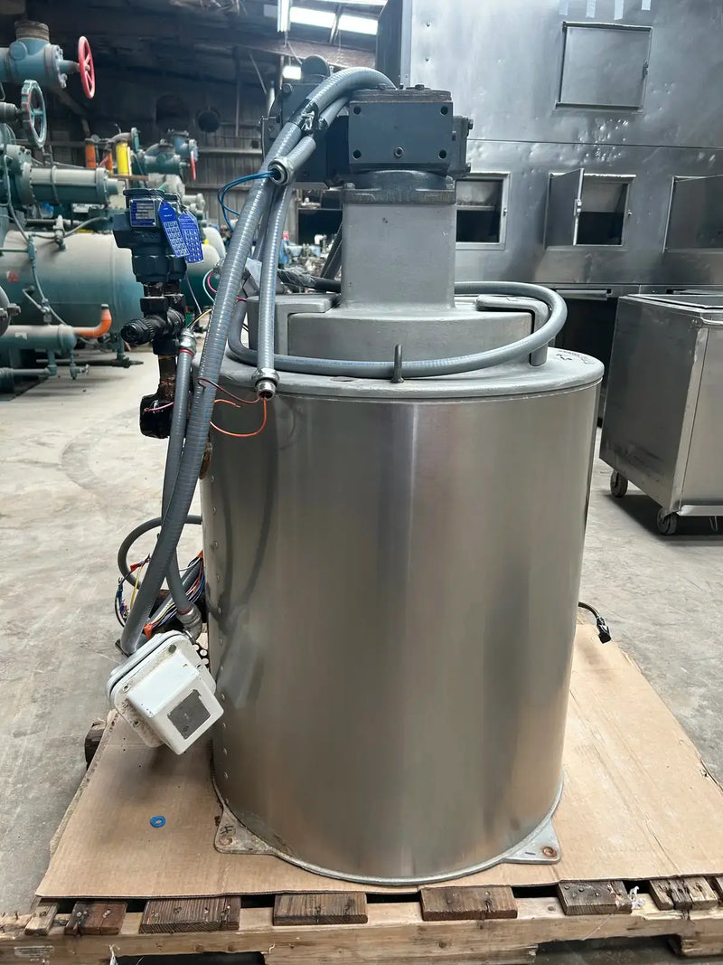 Máquina de hielo en escamas Howe Rapid Freeze de acero inoxidable de 30 pulgadas (refrigeración con amoníaco (R-717))