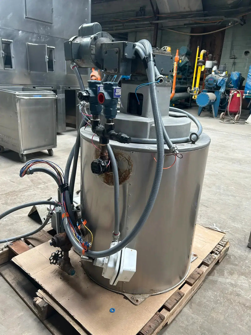 Máquina de hielo en escamas Howe Rapid Freeze de acero inoxidable de 30 pulgadas (refrigeración con amoníaco (R-717))