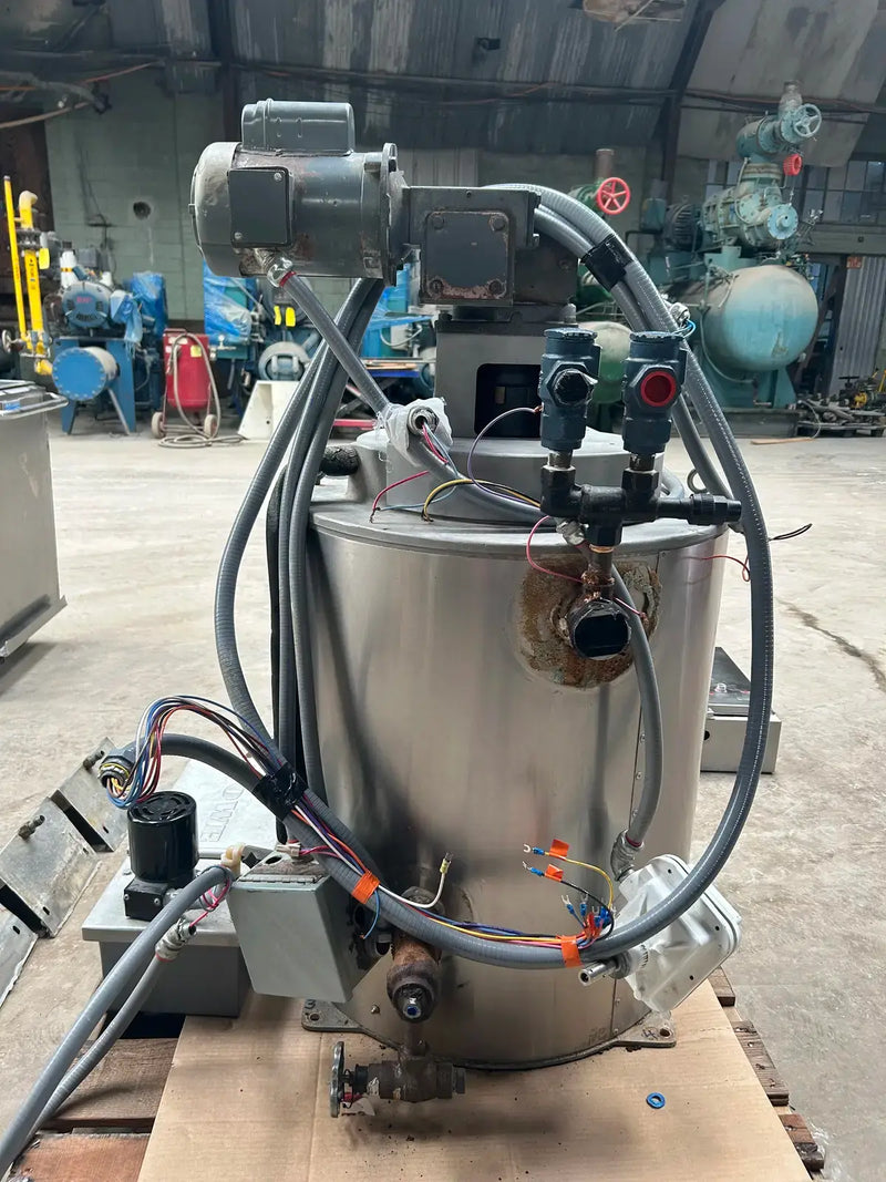Máquina de hielo en escamas Howe Rapid Freeze de acero inoxidable de 30 pulgadas (refrigeración con amoníaco (R-717))