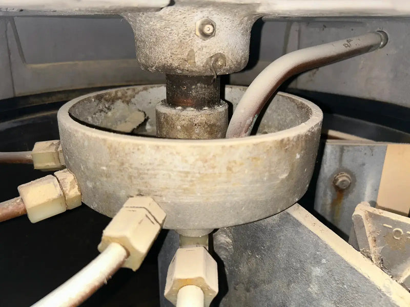Máquina de hielo en escamas Howe Rapid Freeze de acero inoxidable de 30 pulgadas (refrigeración con amoníaco (R-717))