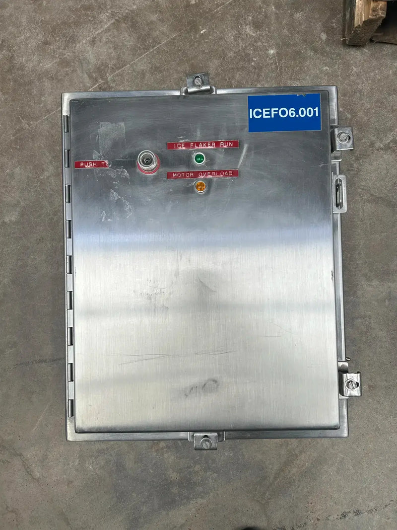 Máquina de hielo en escamas Howe Rapid Freeze de acero inoxidable de 30 pulgadas (refrigeración con amoníaco (R-717))