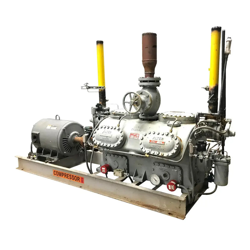Compresor alternativo Vilter 450-XL de 12 cilindros - 150 HP