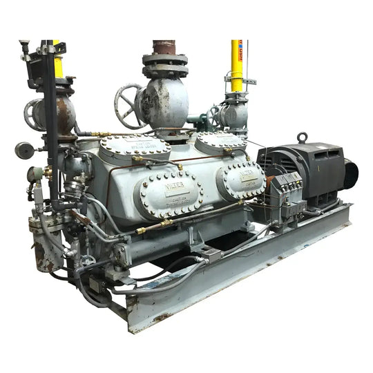 Vilter 4516XL 16-Cylinder Reciprocating Compressor (300 HP 460 V)
