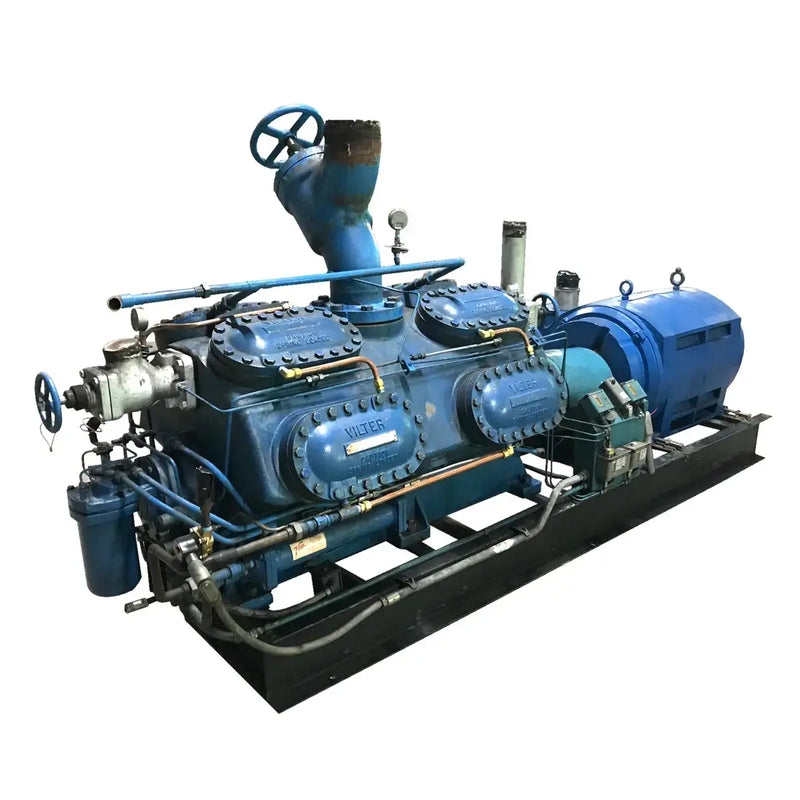 Paquete de compresor alternativo de 16 cilindros Vilter 4516 (300 HP 460 V)