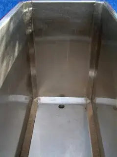 Tanque de Lavado Acero Inoxidable 15 pies cúbicos