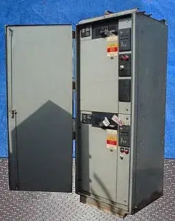 Westinghouse Ampgard Medium Voltage, 1000 HP, 700 HP, 4160 V Motor Starter Control Panel