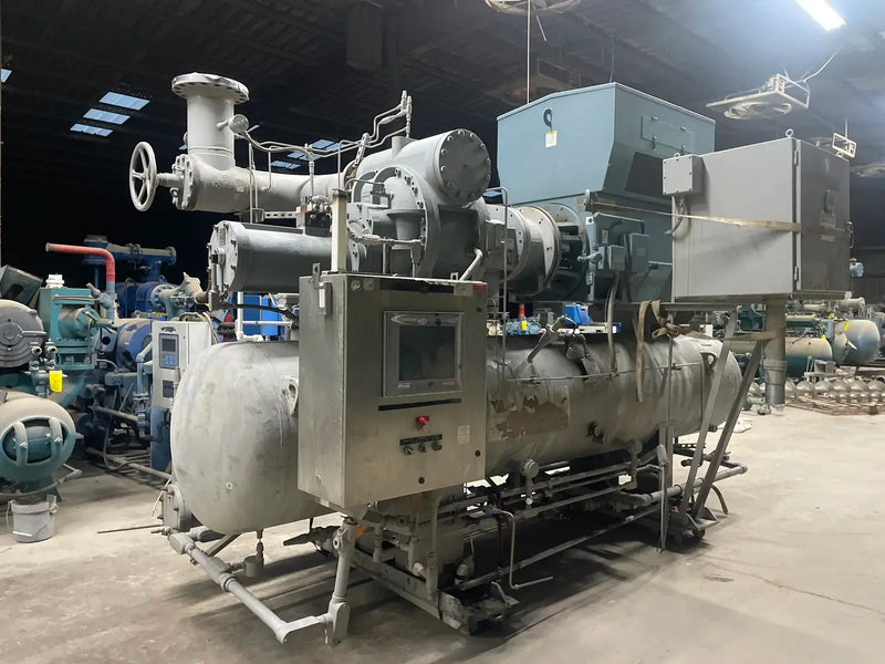 Frick RWF-316 Rotary Screw Compressor Package (Frick SGC2813, 800 HP, 4160 V, Frick HD Quantum Control Panel)