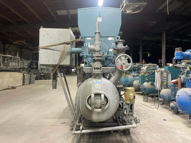 Frick RWF-316 Rotary Screw Compressor Package (Frick SGC2813, 800 HP, 4160 V, Frick HD Quantum Control Panel)