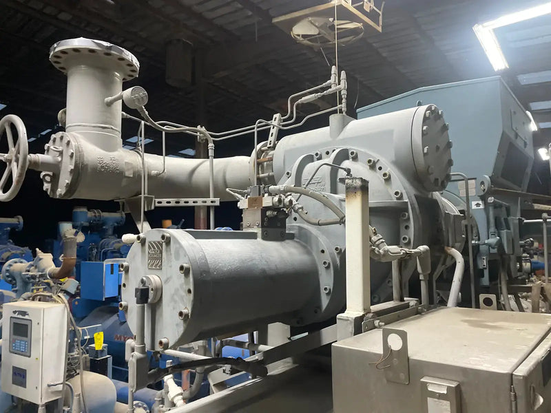 Frick RWF-316 Rotary Screw Compressor Package (Frick SGC2813, 800 HP, 4160 V, Frick HD Quantum Control Panel)
