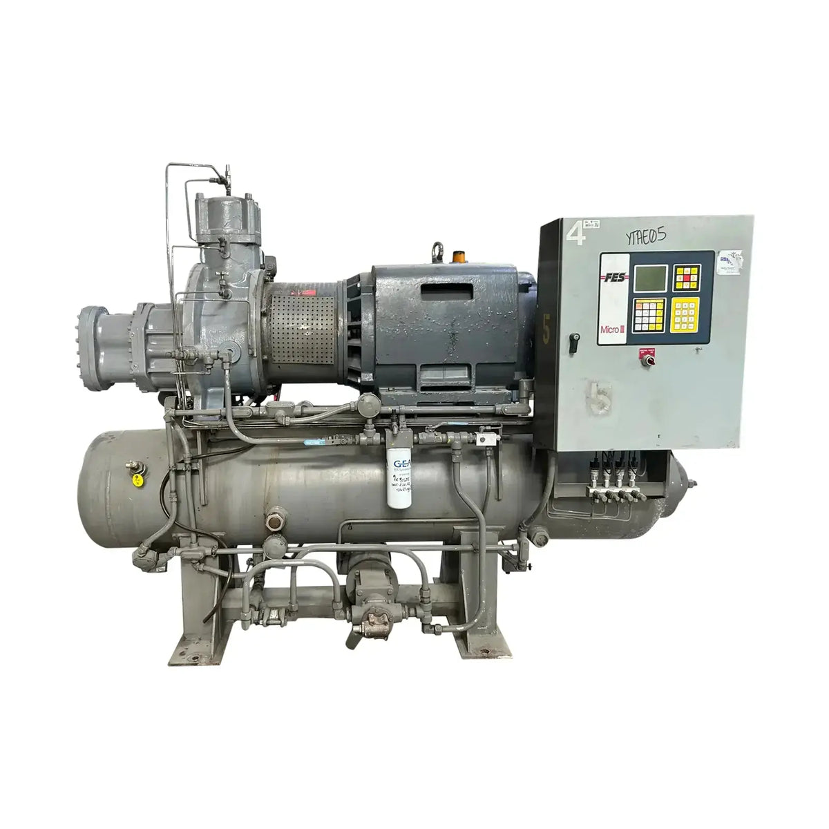 k5s23ページ FES 16L Rotary Screw Compressor Package (Kobelco KS16LGB, 250 HP 460 V