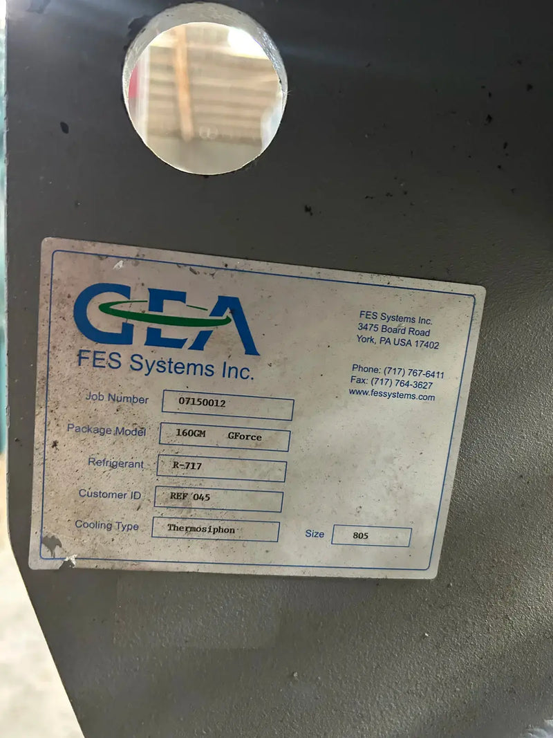 Paquete de compresor de tornillo rotativo GEA 160GM (GEA M-5, 200 HP, 460 V)