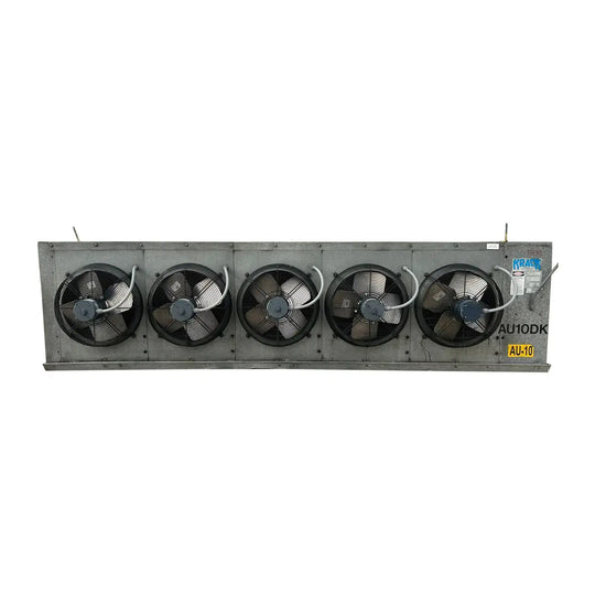 Krack DTX5S-1640-DXA-HGU-RH Ammonia Evaporator Coil -  13.6 TR, 5 Fans (Low Temperature)
