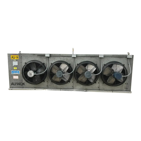 Krack DTX4S-960-DXA-A-LH Ammonia Evaporator Coil - 8 TR, 4 Fans (Low Temperature)