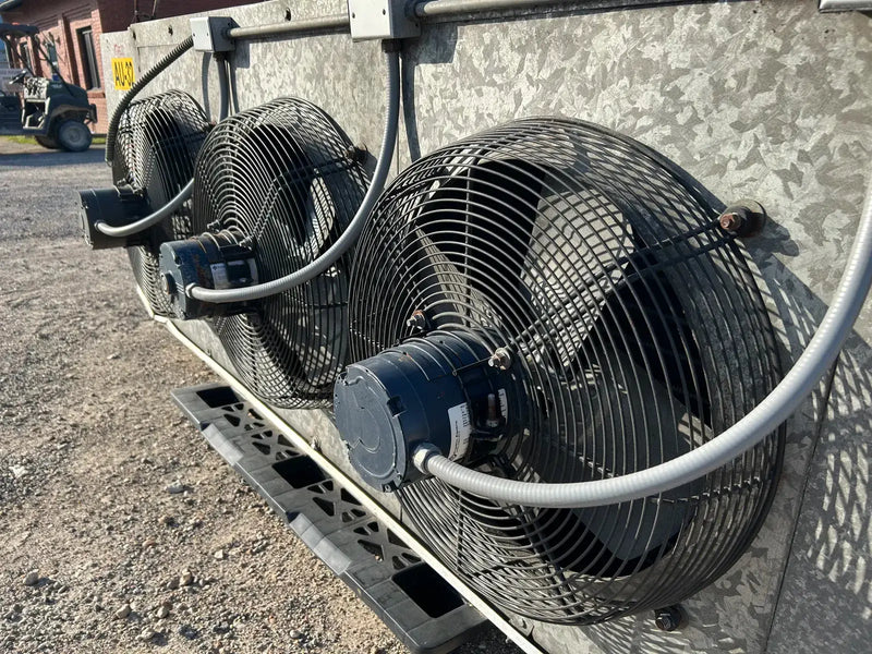Krack DTX3S-810-DXA-HGC-LH Ammonia Evaporator Coil -  6.7 TR, 3 Fans (LowTemperature)