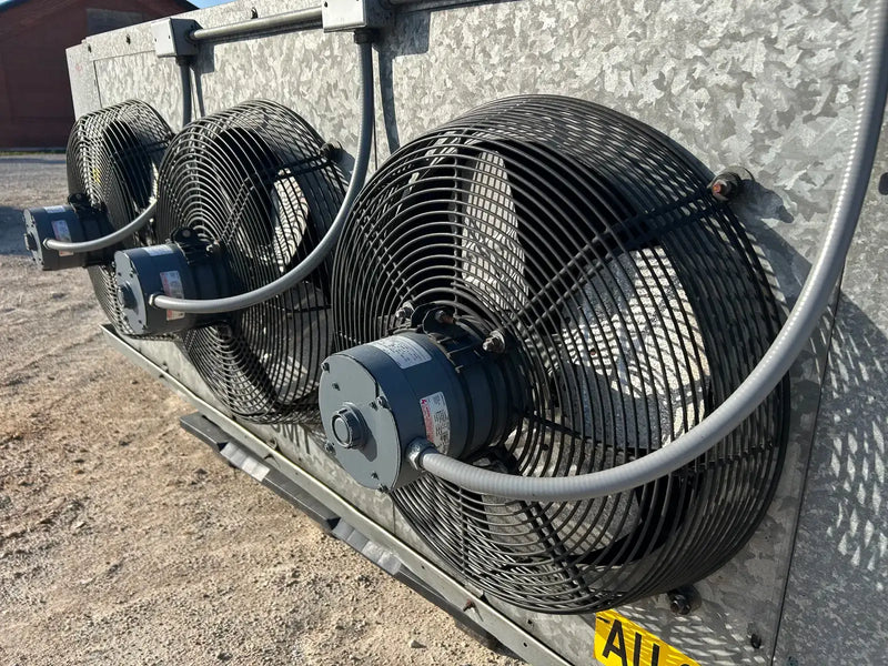 Krack DTX3S-720-DXA-A-KH Ammonia Evaporator Coil - 6 TR, 3 Fans (Low Temperature)