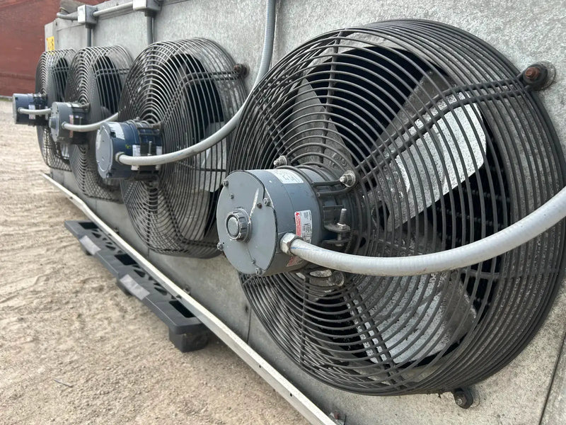 Krack DTX4S-960-DXA-A-LH Ammonia Evaporator Coil - 8 TR, 4 Fans (Low Temperature)