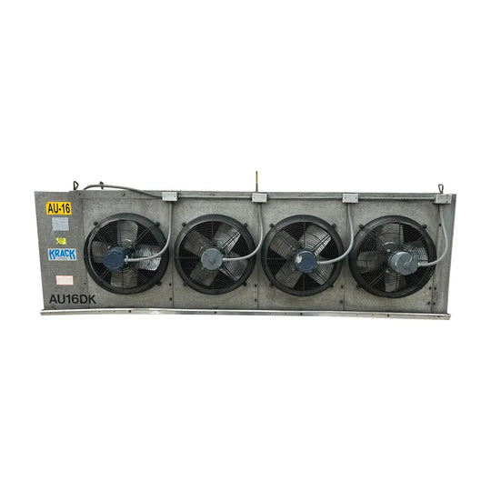Krack DTX4S-960-DXA-A-LH Ammonia Evaporator Coil - 8 TR, 4 Fans (Low Temperature)