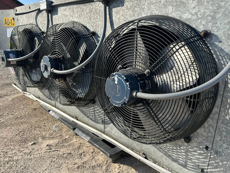 Krack DTX3S-720-DXA-A-LH Ammonia Evaporator Coil - 6 TR, 3 Fans (Low Temperature)
