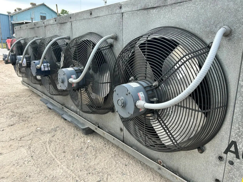 Krack DTX5S-1640-DXA-HGU-RH Ammonia Evaporator Coil - 13.6 TR, 5 Fans (Low Temperature)