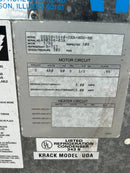 Krack DTX5S-1640-DXA-HGU-RH Ammonia Evaporator Coil - 13.6 TR, 5 Fans (Low Temperature)