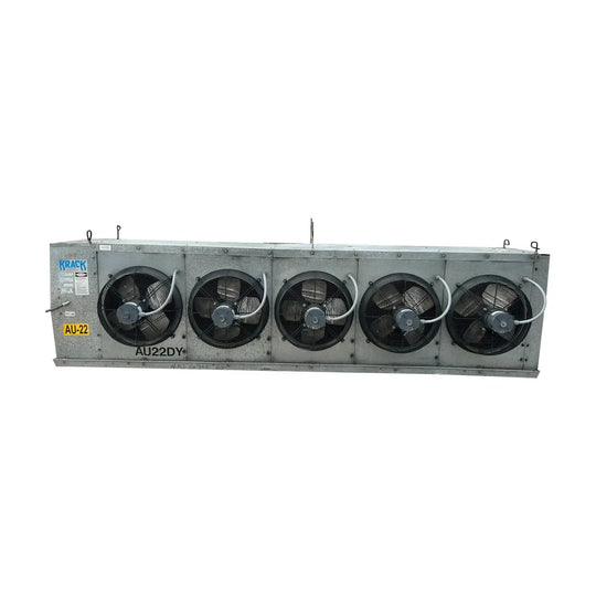 Krack DTX5S-1640-DXA-HGU-LH Ammonia Evaporator Coil - 13.6 TR, 5 Fans (Low Temperature)