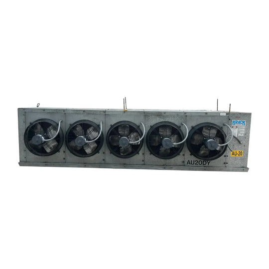 Krack DTX5S-1640-DXA-HGU-RH Ammonia Evaporator Coil - 13.6 TR, 5 Fans (Low Temperature)