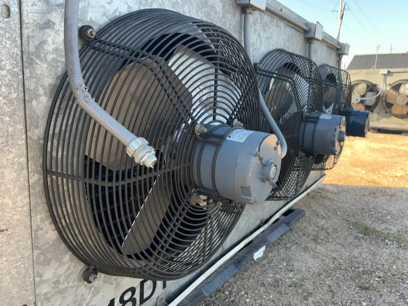 Krack DTX3S-720-DXA-A-LH Ammonia Evaporator Coil - 6 TR, 3 Fans (Low Temperature)