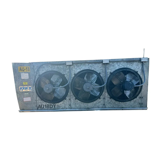 Krack DTX3S-720-DXA-A-LH Ammonia Evaporator Coil - 6 TR, 3 Fans (Low Temperature)