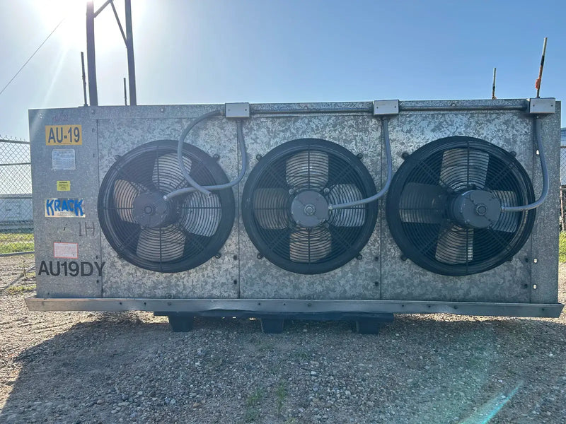 Krack DTX3S-750-DXA-LH Ammonia Evaporator Coil-  6TR, 3 Fans (Low Temperature)