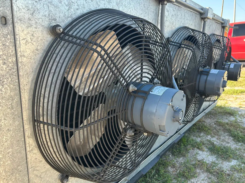 Krack DTX3S-720-DXA-RH Ammonia Evaporator Coil - 6 TR, 3 Fans (Low Temperature)