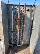 Krack DTX3S-810-DXA-HGC-LH Ammonia Evaporator Coil - 6.75 TR, 3 Fans (Low Temperature)