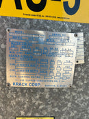 Krack DTX3S-810-DXA-HGC-LH Ammonia Evaporator Coil - 6.75 TR, 3 Fans (Low Temperature)