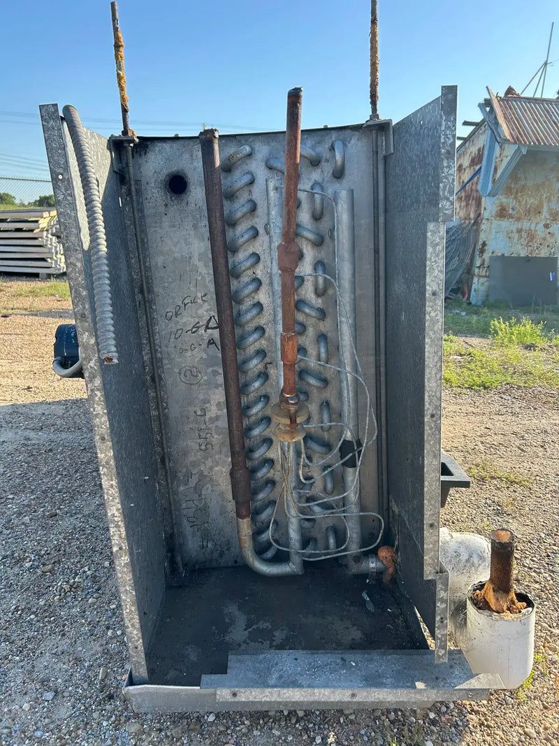 Krack DTX3S-810-DXA-HGC-RH Ammonia Evaporator Coil - 6.75 TR, 3 Fans (Low Temperature)